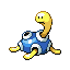 Shuckle shiny front-facing sprite from Pokémon Ruby