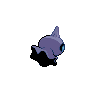 Shuppet back-facing sprite from Pokémon Black