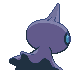 Shuppet back-facing sprite from Pokémon Pearl