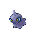 Shuppet front-facing sprite from Pokémon Pearl