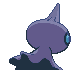 Shuppet back-facing sprite from Pokémon SoulSilver