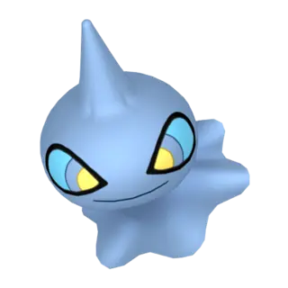 Shuppet front-facing sprite from Pokémon Alpha Sapphire