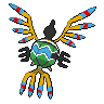 Sigilyph back-facing sprite from Pokémon Black 2