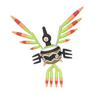 Sigilyph shiny front-facing sprite from Pokémon Alpha Sapphire