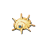 Silcoon shiny front-facing sprite from Pokémon White