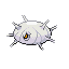 Silcoon front-facing sprite from Pokémon Emerald