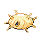 Silcoon shiny front-facing sprite from Pokémon Emerald
