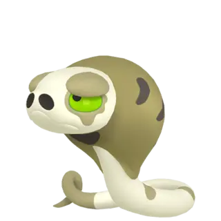 Silicobra front-facing sprite from Pokémon Shield