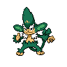 Simisage shiny front-facing sprite from Pokémon White 2