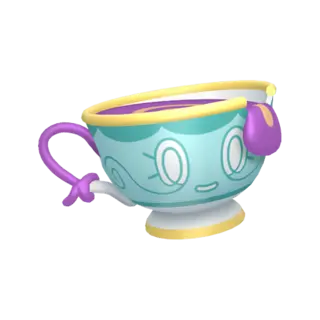 Sinistea front-facing sprite from Pokémon Scarlet/Violet: The Indigo Disk
