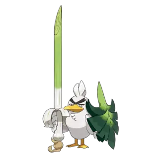 Sirfetch'd official artwork