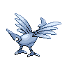 Skarmory back-facing sprite from Pokémon Black 2