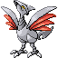 Skarmory front-facing sprite from Pokémon Emerald
