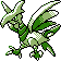 Skarmory shiny front-facing sprite from Pokémon Silver