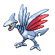 Skarmory front-facing sprite from Pokémon SoulSilver