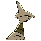 Skarmory shiny back-facing sprite from Pokémon SoulSilver