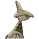Skarmory shiny back-facing sprite from Pokémon Platinum