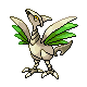 Skarmory shiny front-facing sprite from Pokémon Platinum