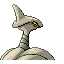 Skarmory shiny back-facing sprite from Pokémon Ruby