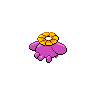 Skiploom shiny back-facing sprite from Pokémon Black