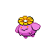 Skiploom shiny front-facing sprite from Pokémon Diamond