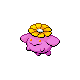 Skiploom shiny front-facing sprite from Pokémon HeartGold