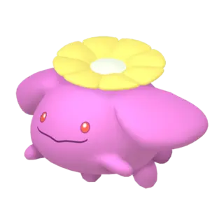 Skiploom shiny front-facing sprite from Pokémon Violet