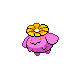 Skiploom shiny front-facing sprite from Pokémon Platinum