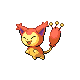 Skitty shiny front-facing sprite from Pokémon Pearl