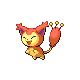Skitty shiny front-facing sprite from Pokémon SoulSilver