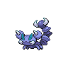 Skorupi front-facing sprite from Pokémon White