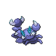 Skorupi front-facing sprite from Pokémon Platinum