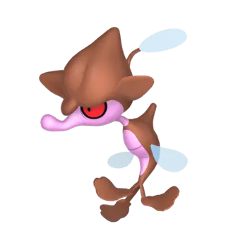 Skrelp front-facing sprite from Pokémon Scarlet
