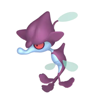 Skrelp shiny front-facing sprite from Pokémon Scarlet