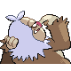 Slaking back-facing sprite from Pokémon Diamond