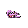 Slakoth shiny front-facing sprite from Pokémon White 2