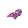 Slakoth shiny back-facing sprite from Pokémon Black