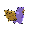 Slowbro shiny back-facing sprite from Pokémon White 2