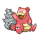 Slowbro front-facing sprite from Pokémon Pearl