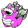 Slowbro front-facing sprite from Pokémon Gold