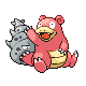 Slowbro front-facing sprite from Pokémon Platinum