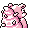 Slowbro back-facing sprite from Pokémon Red