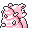 Slowbro back-facing sprite from Pokémon Yellow