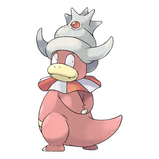 Slowking, the Royal Pokémon — Water/Psychic-type Pokémon official artwork