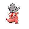 Slowking back-facing sprite from Pokémon Black 2