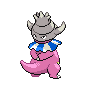 Slowking shiny back-facing sprite from Pokémon White