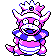 Slowking shiny front-facing sprite from Pokémon Crystal