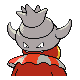 Slowking back-facing sprite from Pokémon Pearl