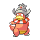 Slowking front-facing sprite from Pokémon Pearl