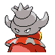 Slowking back-facing sprite from Pokémon SoulSilver